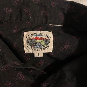 Cumberland outfitters button down top